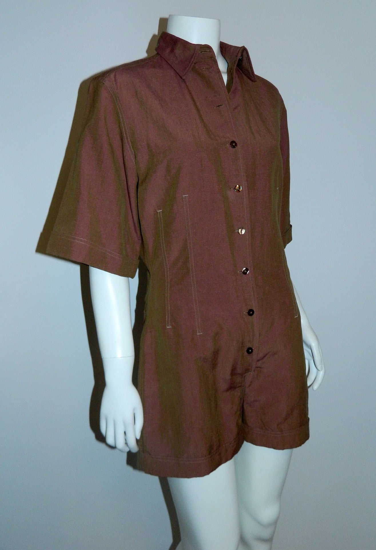 vintage 1990s romper Jean- Paul Gaultier jumpsuit shorts union suit